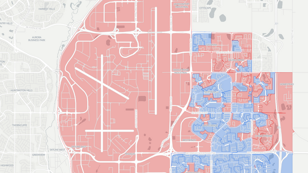 Calgary McKnight 2025 poll-by-poll results map