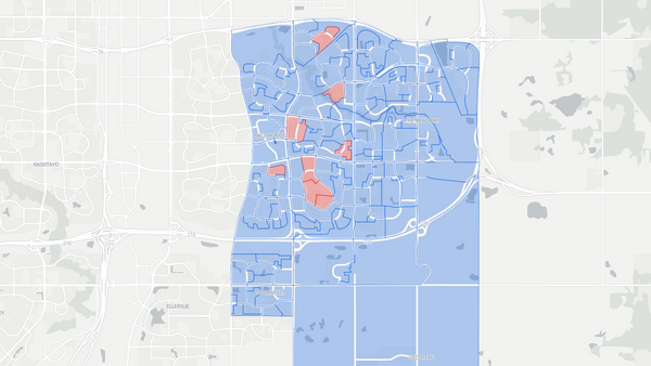 Edmonton Southeast 2025 poll-by-poll results map