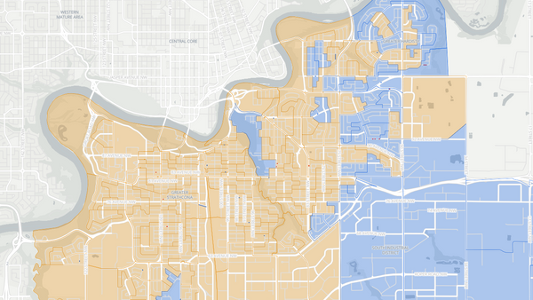 Edmonton Strathcona 2025 poll-by-poll results map
