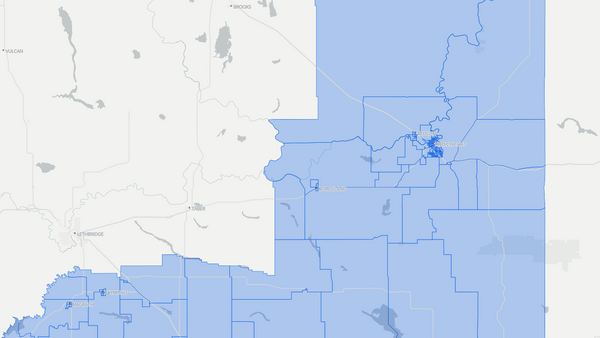 Medicine Hat—Cardston—Warner 2025 poll-by-poll results map
