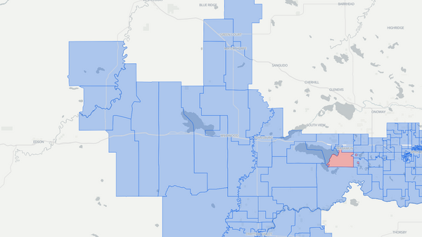 2025 Parkland poll map
