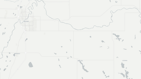 Red Deer 2025 poll-by-poll results map