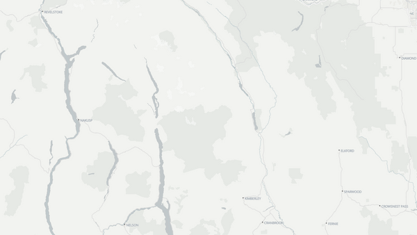 2025 Columbia—Kootenay—Southern Rockies poll map