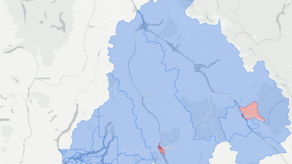 2025 Kamloops—Shuswap—Central Rockies poll map