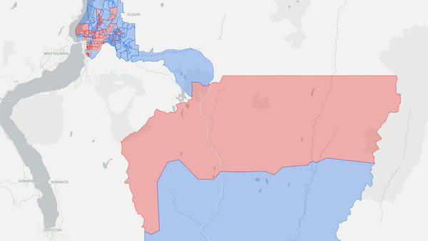 2025 Kelowna poll map