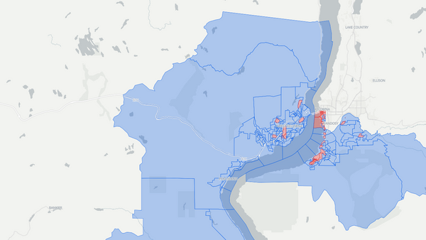 2025 Okanagan Lake West—South Kelowna poll map