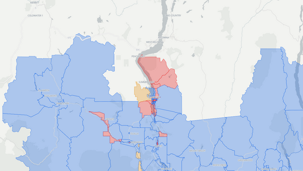 2025 Similkameen—South Okanagan—West Kootenay poll map