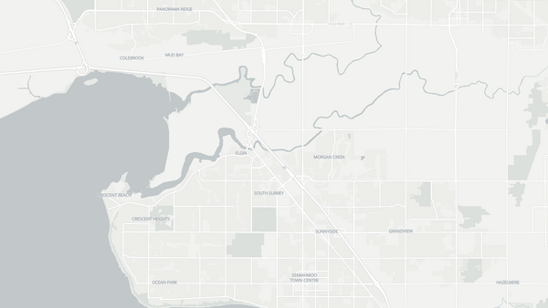 South SurreyâWhite Rock 2025 poll-by-poll results map