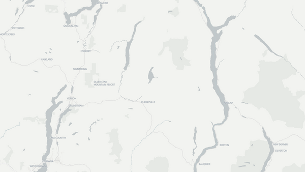 2025 Vernon—Lake Country—Monashee poll map