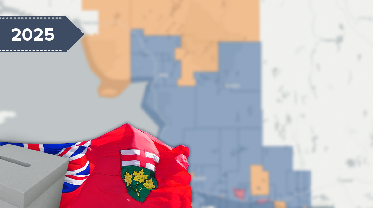 Algoma—Manitoulin, ON - 2025 Ontario Provincial Election Results Map