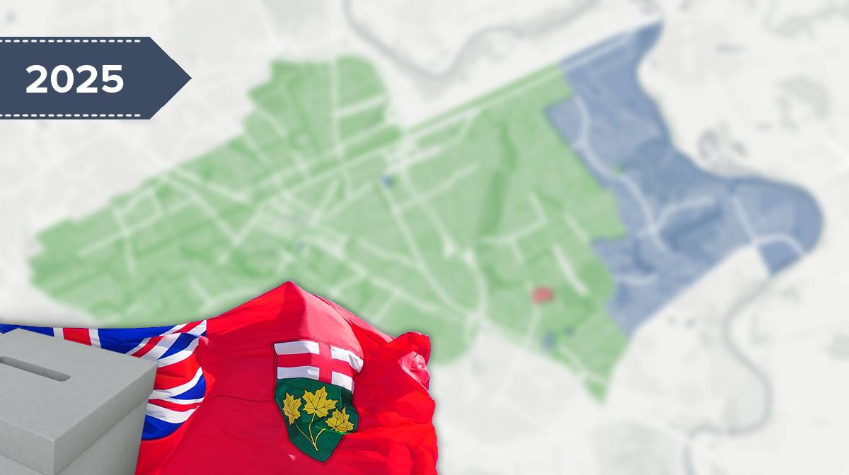 Kitchener Centre, ON - 2025 Ontario Provincial Election Results Map