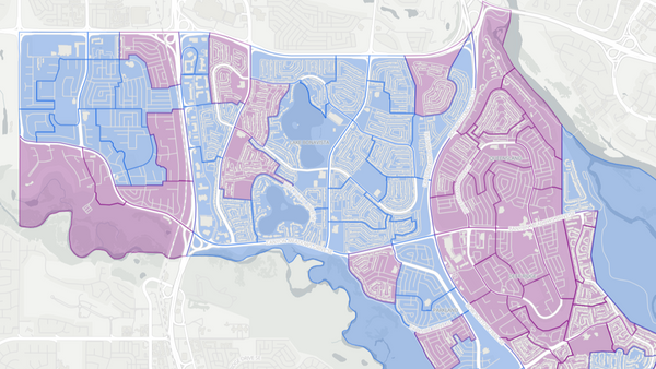 2012 Calgary-Fish Creek poll map