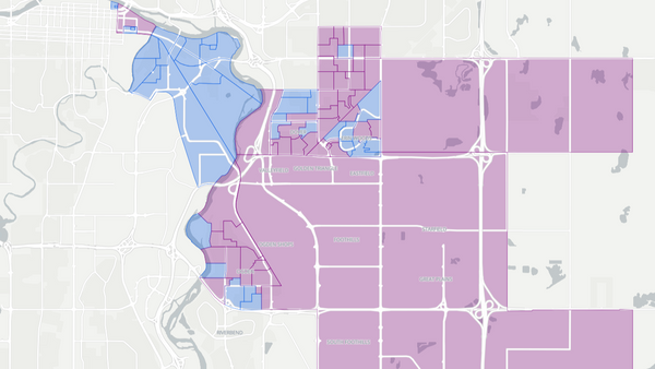 2012 Calgary-Fort poll map