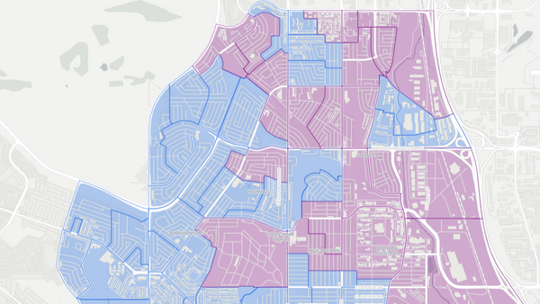 2012 Calgary-Klein poll map