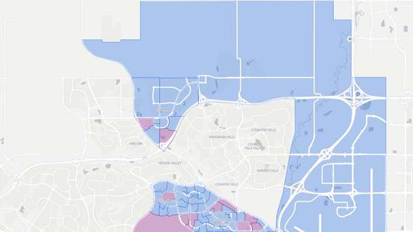 2012 Calgary-Mackay-Nose Hill poll map