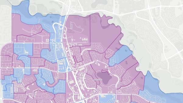2012 Calgary-Shaw poll map