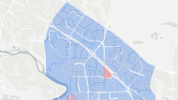 2012 Calgary-Varsity poll map