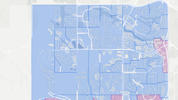 2012 Calgary-West poll map