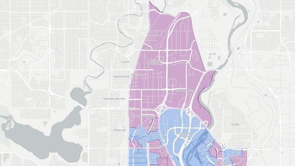 2012 Calgary-Acadia poll map
