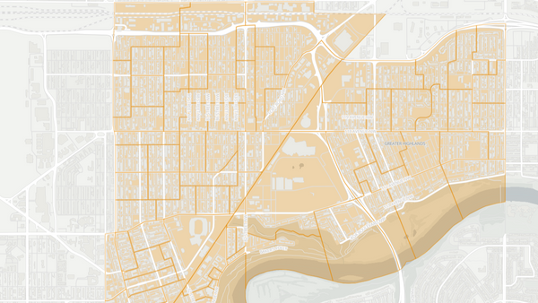 2012 Edmonton-Highlands-Norwood poll map