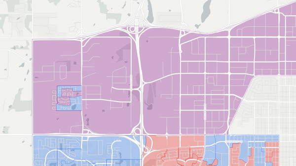2012 Edmonton-Meadowlark poll map