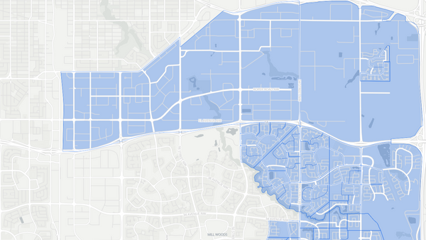 2012 Edmonton-Mill Creek poll map