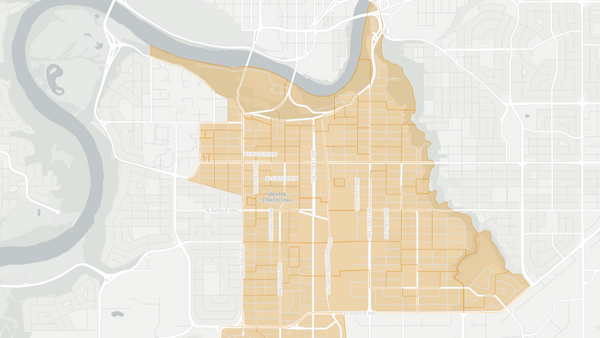 2012 Edmonton-Strathcona poll map