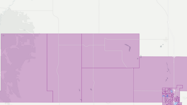 2012 Airdrie poll map