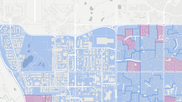 2012 Calgary-Cross poll map