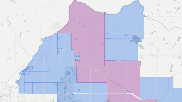 2012 Fort Saskatchewan-Vegreville poll map