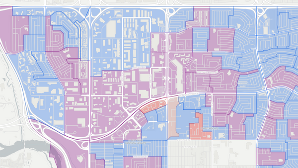2012 Calgary-East poll map