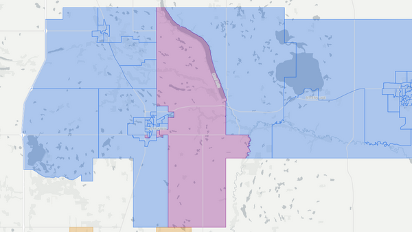 2012 Wetaskiwin-Camrose poll map