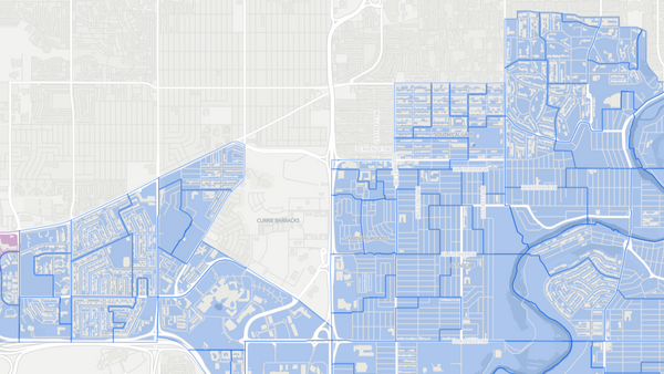 2012 Calgary-Elbow poll map