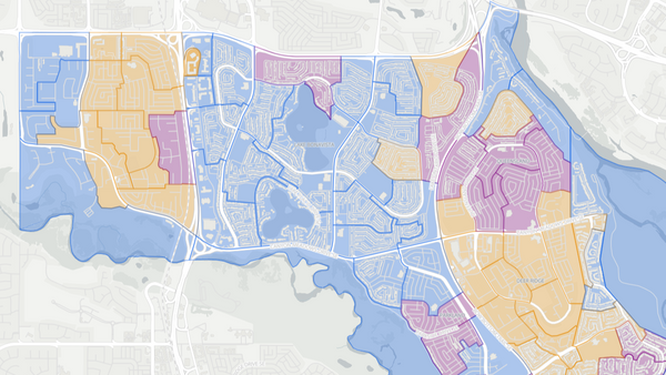 2015 Calgary-Fish Creek poll map