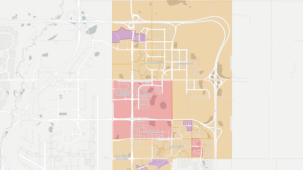 2015 Calgary-McCall poll map
