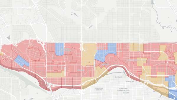2015 Calgary-Mountain View poll map