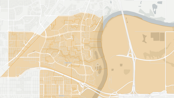 2015 Edmonton-Beverly-Clareview poll map