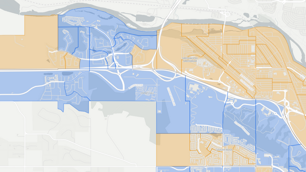 2015 Calgary-Bow poll map