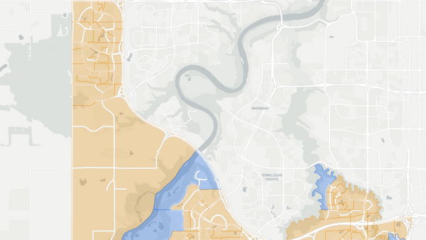 2015 Edmonton-South West poll map