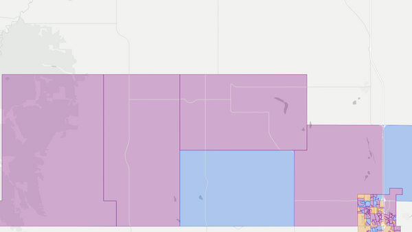 2015 Airdrie poll map