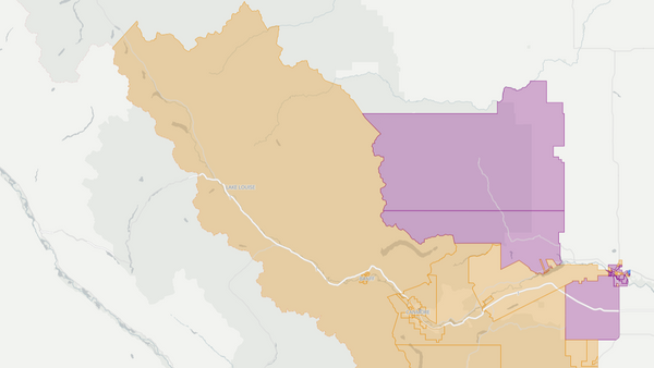 2015 Banff-Cochrane poll map