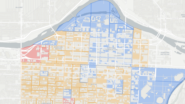 2015 Calgary-Buffalo poll map