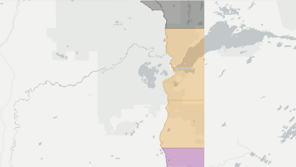 2015 Fort McMurray-Conklin poll map