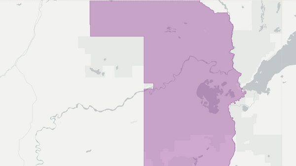 2015 Fort McMurray-Wood Buffalo poll map