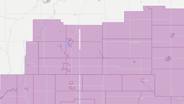 2015 Olds-Didsbury-Three Hills poll map
