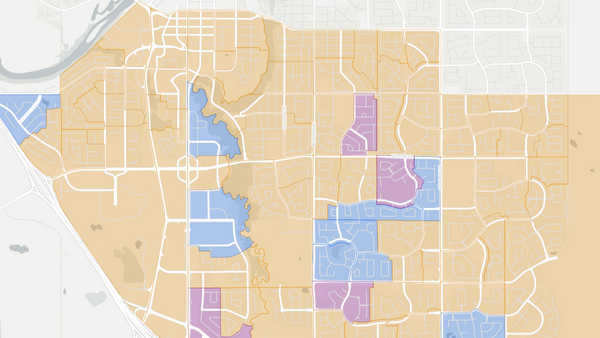 2015 Red Deer-South poll map