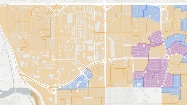 2015 Calgary-East poll map