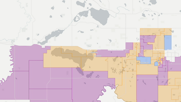 2015 Stony Plain poll map
