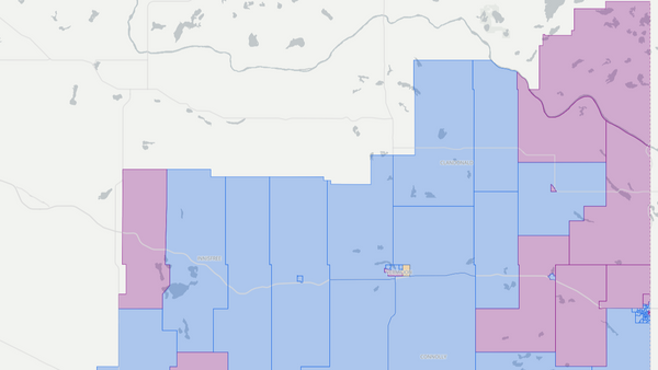 2015 Vermilion-Lloydminster poll map