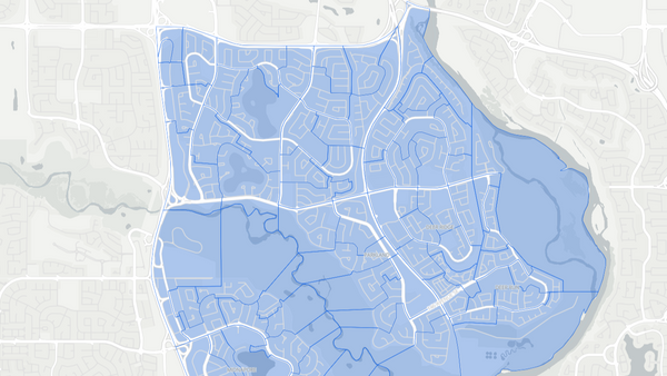 2019 Calgary-Fish Creek poll map